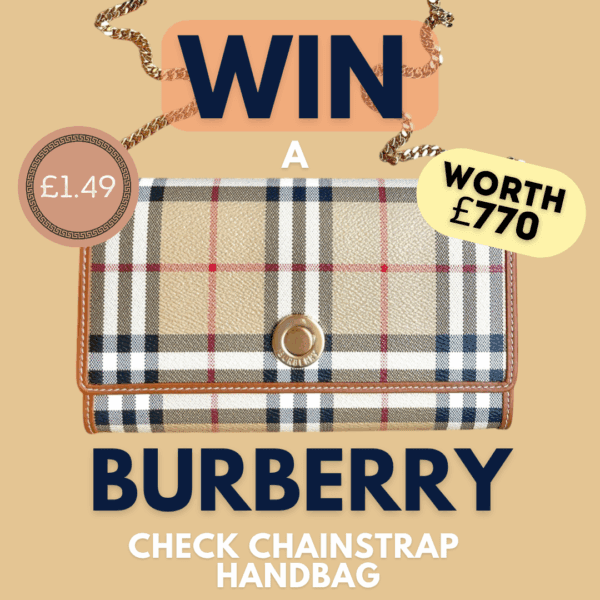 Win a Burberry Check Chainstrap Handbag
